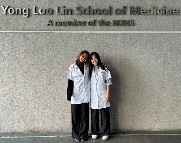 DBS alumni entering NUS Medical School