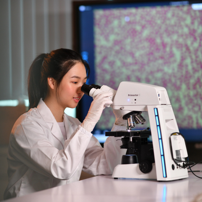 CLS-DBS Student Viewing Cells Under Microscope-v01