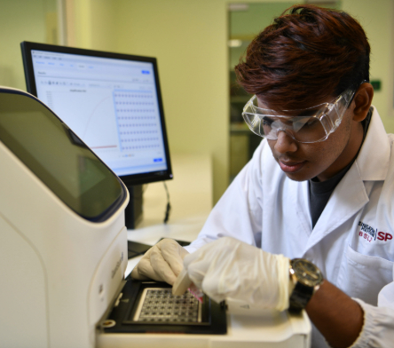 CLS-DCSP Student Placing Test Tubes into Incubator- v01