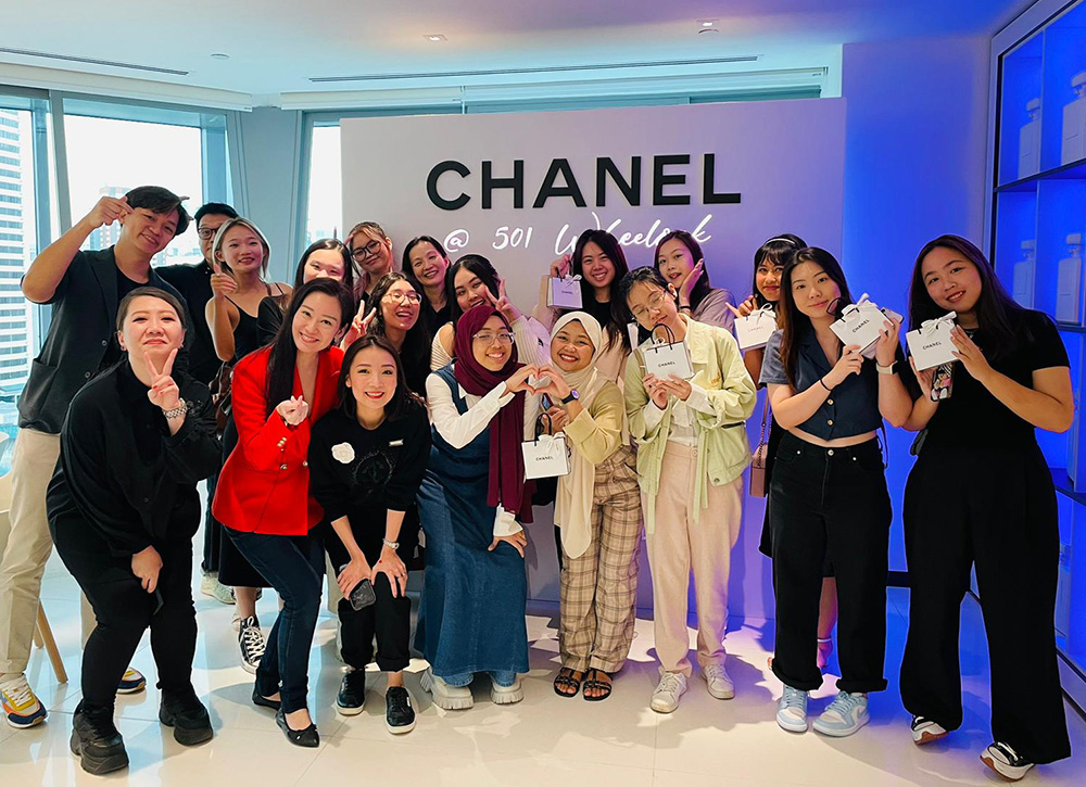 Chanel group photo