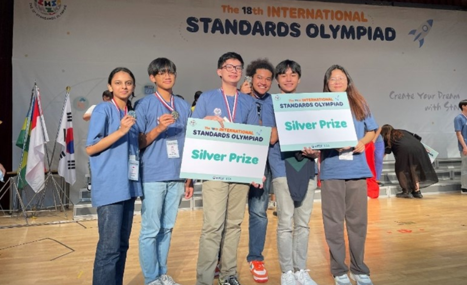 EEE Teams won Silver at International Standards Olympiad 2023