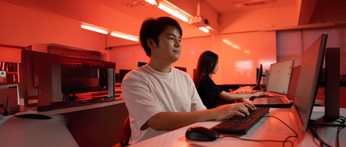 SOC-DCDF Students Studying in Red Room-v01