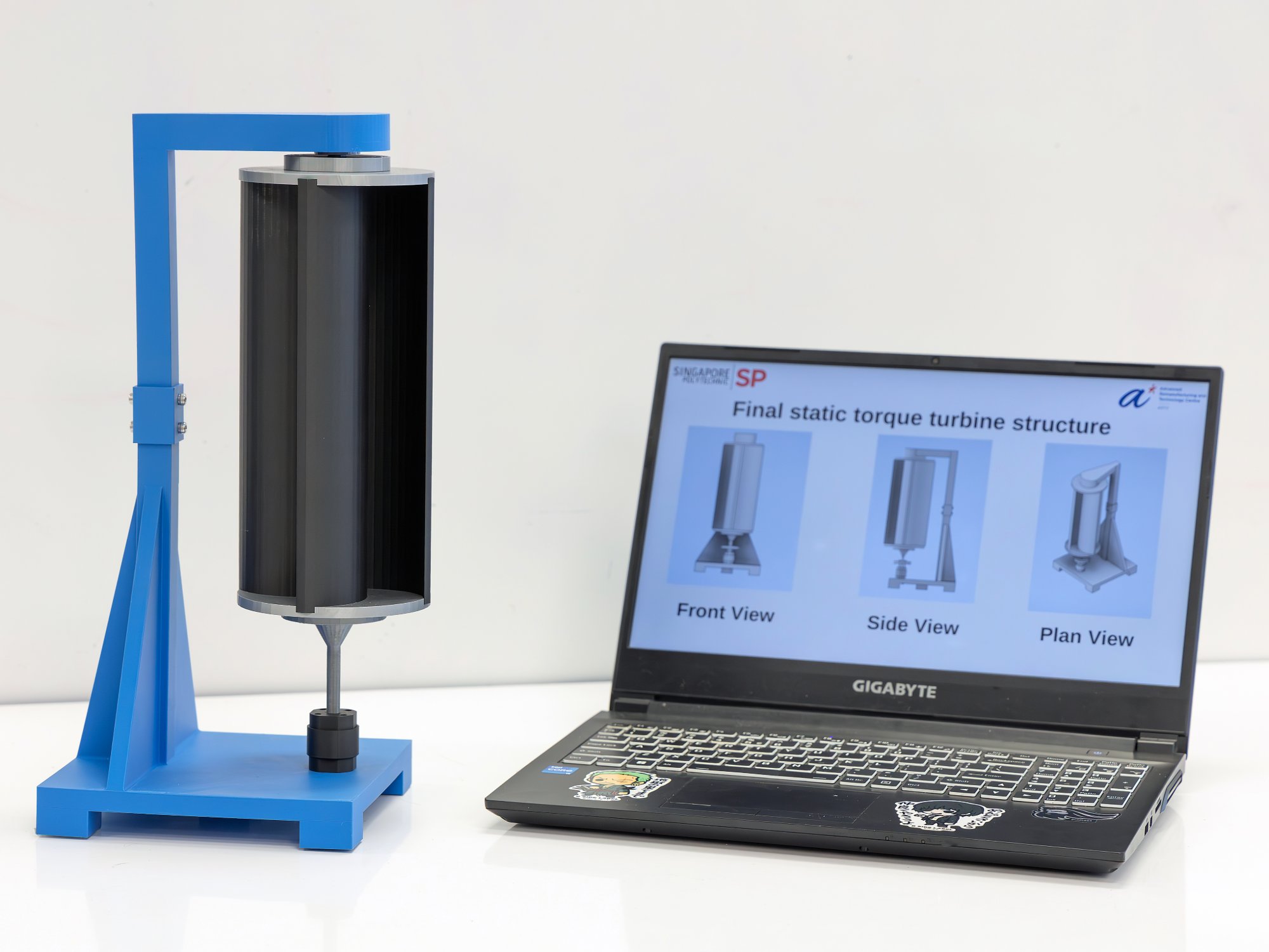 Vertical Wind Rotor Design and Simulation