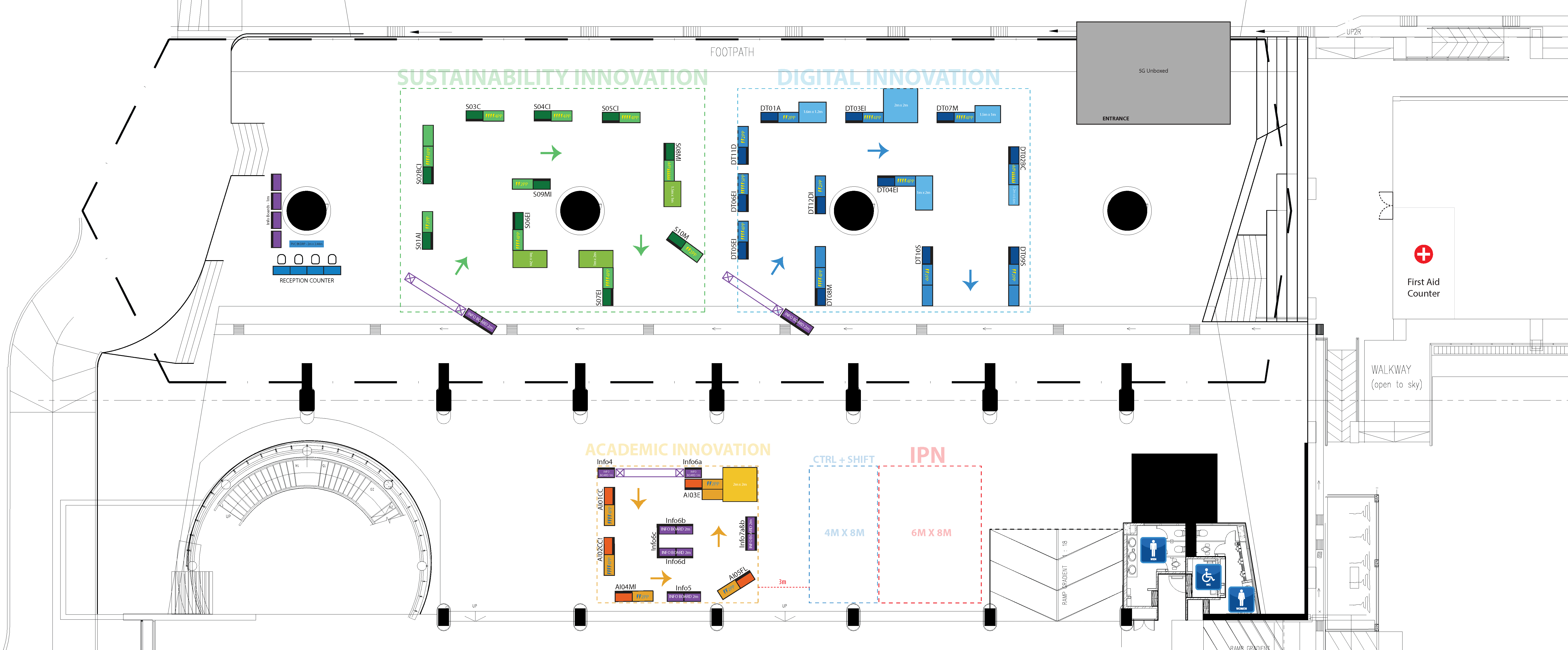 layout at T11 Square